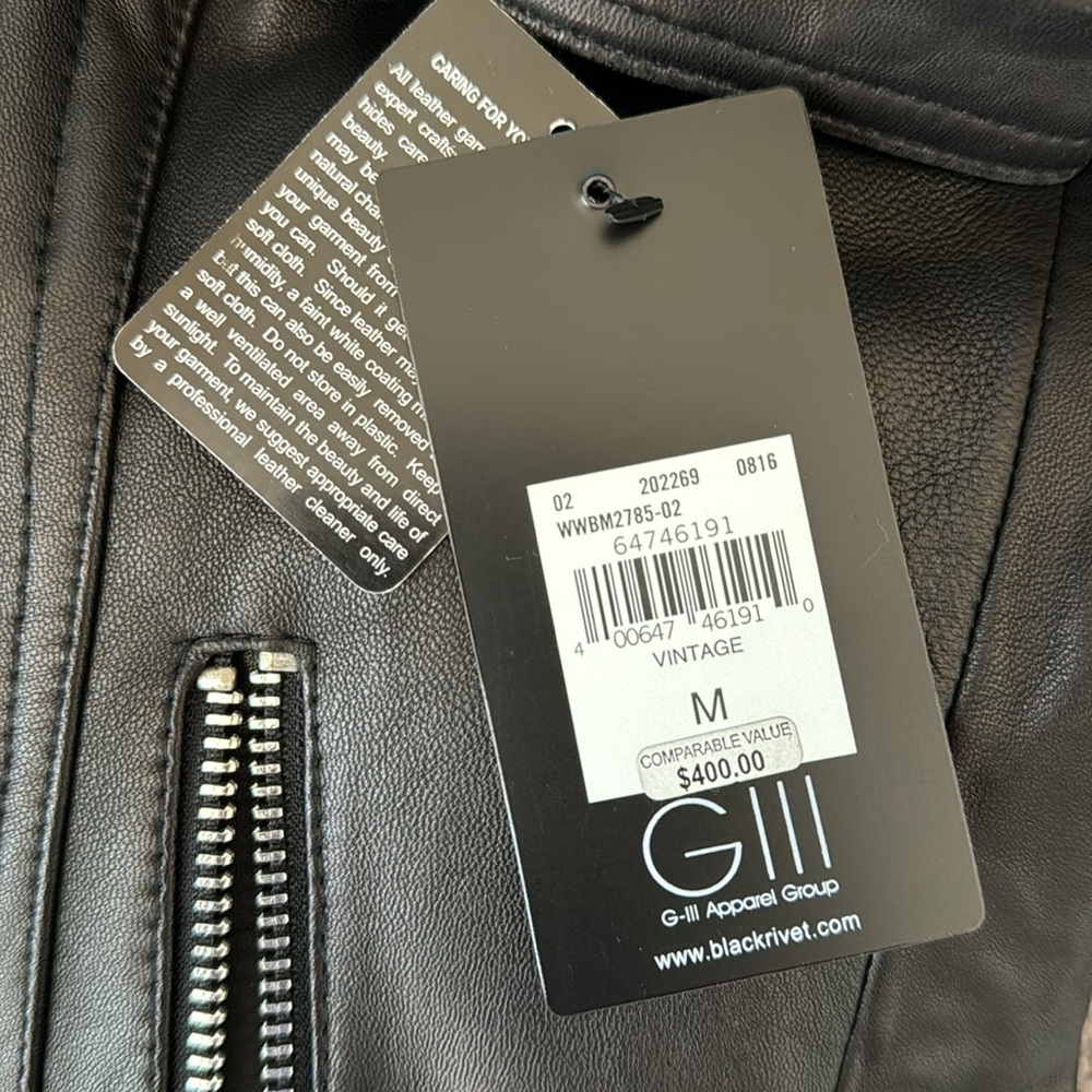Leather jacket - Picture 5 of 9